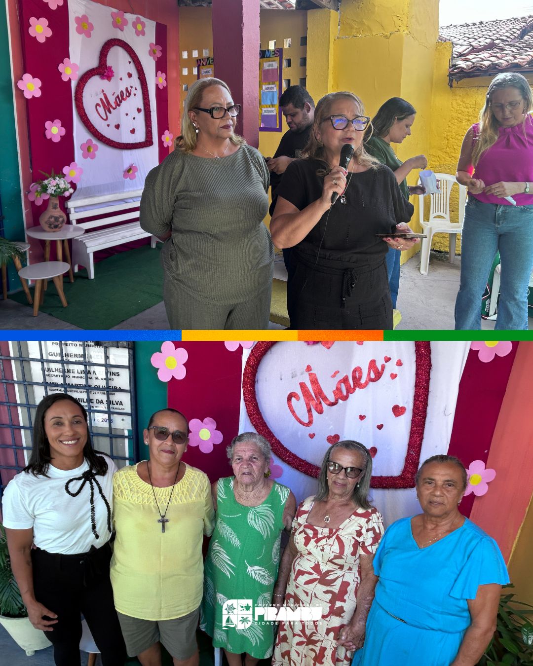 Foto da notícia Chá da Tarde em homenagem às mães do Grupo da Melhor Idade