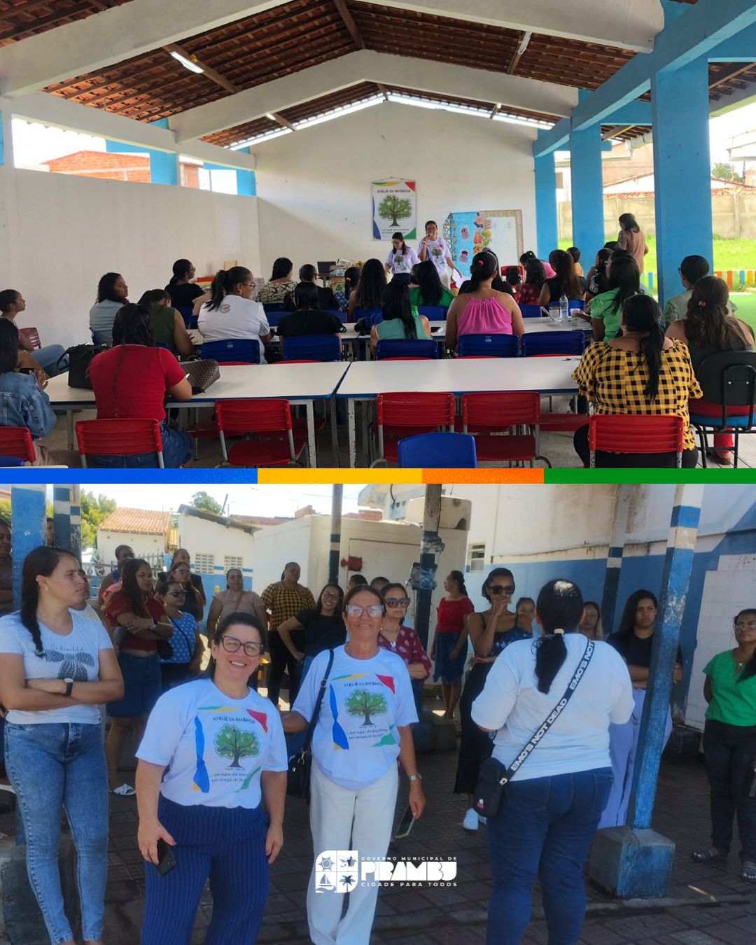 Foto da notícia Formação ProLEEI com professores da rede municipal
