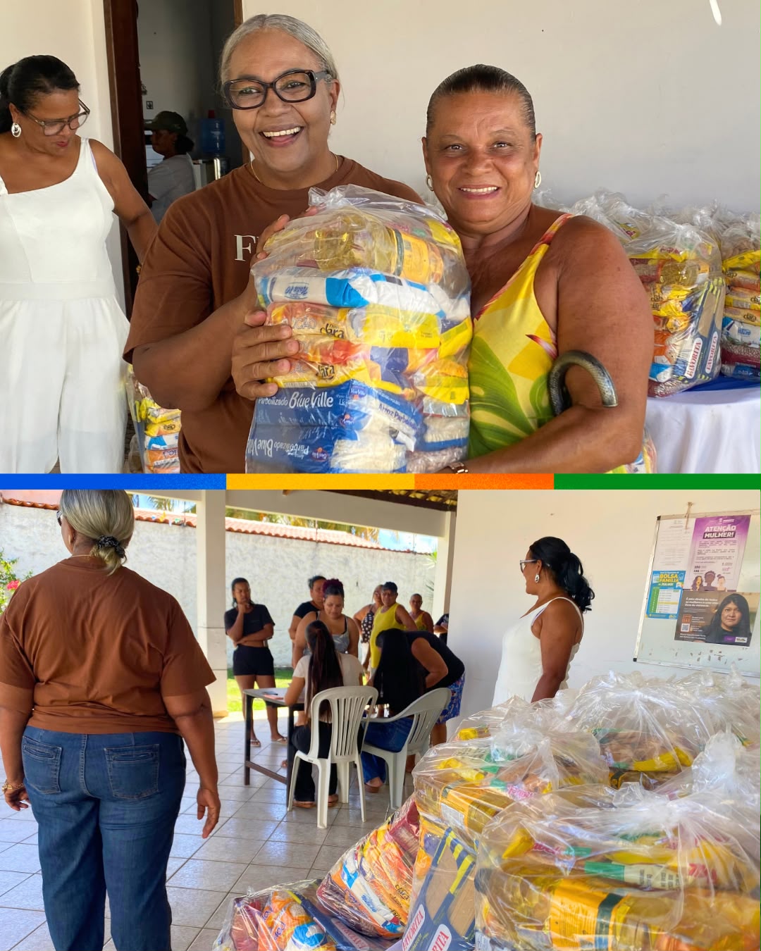 Prefeitura realiza entrega de cestas básicas