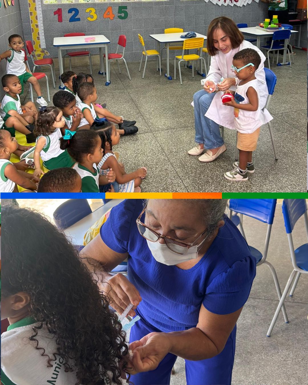 Foto da notícia Ação do Programa Saúde na Escola nos povoados